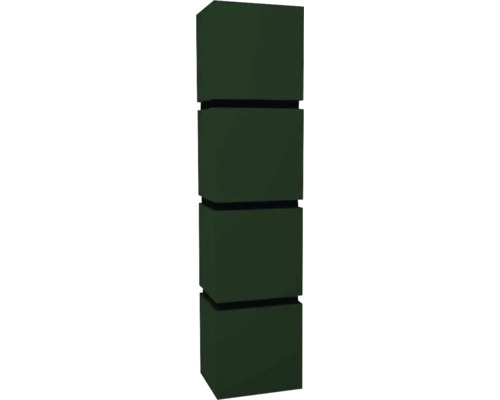 Hängehochschrank mit 4 Türen Devo Viva 2.0 rechts BxHxT 40x170x35 cm conifer green supermatt