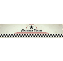 American Diners Motiv für Wandgestaltung