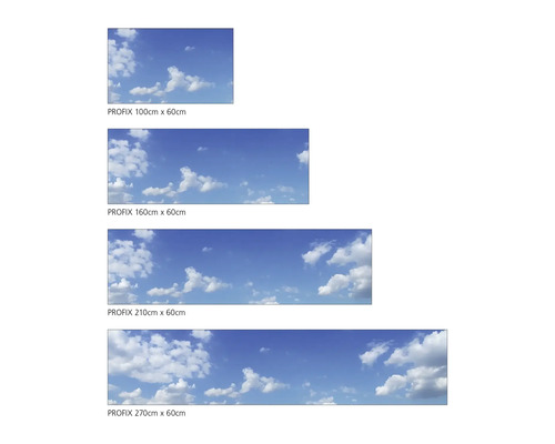 Profix Fensterfolien mit Himmelmotiv in verschiedenen Größen