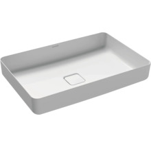 KALDEWEI Aufsatzwaschbecken MIENA 58 x 38 cm alpinweiß glänzend mit Beschichtung Emailliert 909606003001