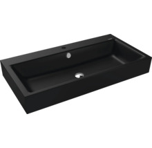 Schwarzes Keramik Waschbecken