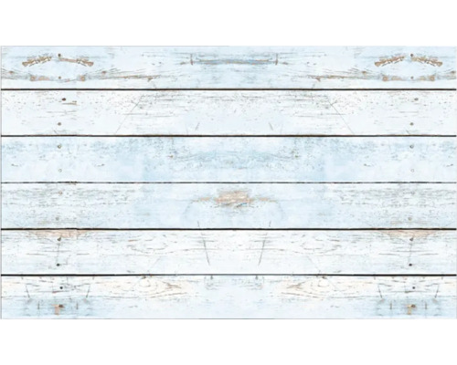 Küchenrückwand mySpotti Profix Wood Light Blue Holzoptik 100 x 60 cm PX-10060-1282-HB