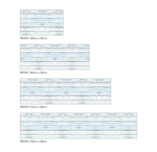Küchenrückwand mySpotti Profix Wood Light Blue Holzoptik 160 x 60 cm PX-16060-1282-HB