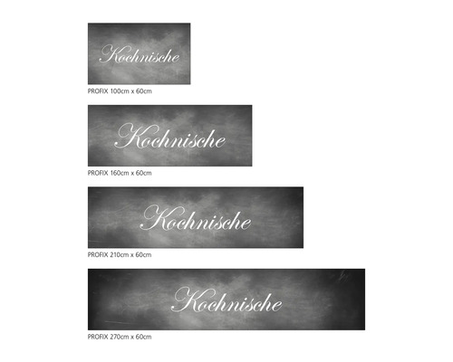 Küchennischen Motive in verschiedenen Größen