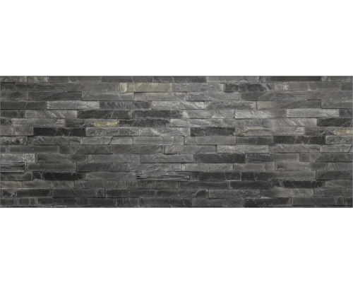 Küchenrückwand mySpotti Profix Black Bricks 160 x 60 cm PX-16060-1247-HB