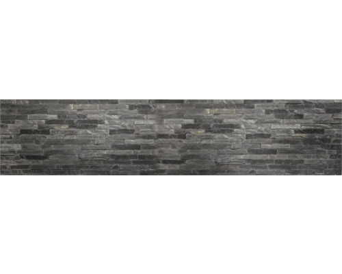 Küchenrückwand mySpotti Profix Black Bricks 270 x 60 cm PX-27060-1247-HB