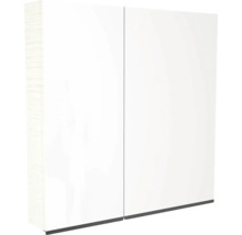 Spiegelschrank Devo Viva 2.0 rechts BxHxT 70x85x15 cm structure white