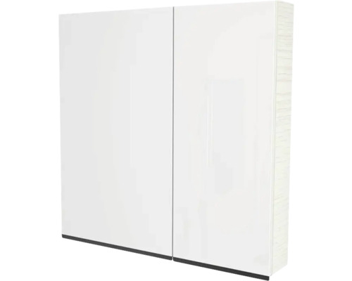 Spiegelschrank Devo Viva 2.0 links BxHxT 85x85x15 cm structure white