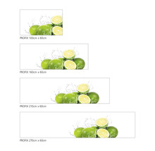 Küchenrückwand mySpotti Profix Aqua-Limette 270 x 60 cm PX-27060-35-HB