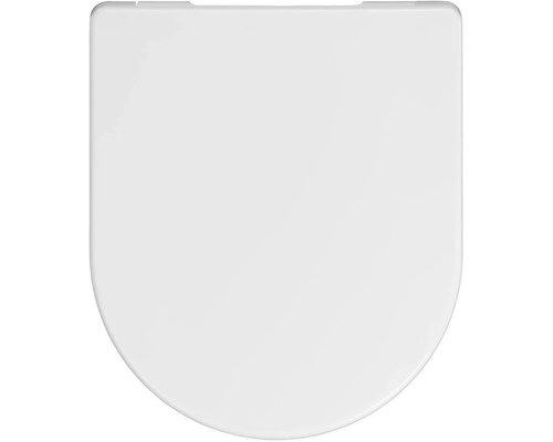 REIKA WC-Sitz NARA weiß Absenkautomatik 544399 für Villeroy & Boch O.novo, Jungborn Ella, Jungborn Melissa, Basano Baiano,Basano Padova,Basano Perugia,Form & Style Nevis Toilettendeckel aus Sanitärkeramik