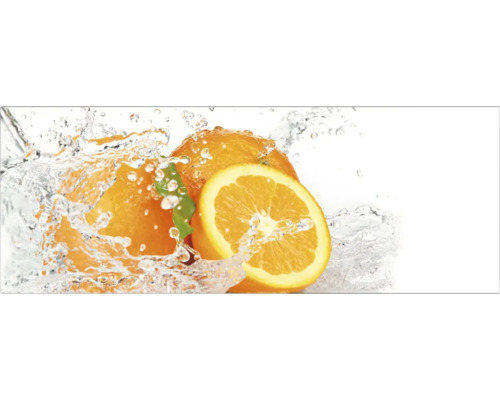 Küchenrückwand mySpotti Profix Aqua-Orange 160 x 60 cm PX-16060-52-HB