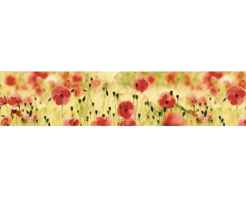 Küchenrückwand mySpotti Profix Mohnet 270 x 60 cm PX-27060-1518-HB Küchenrückwand mySpotti Profix Mohnet 270 x 60 cm PX-27060-1518-HB