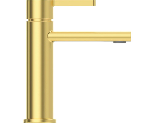 Goldene Waschtischarmatur