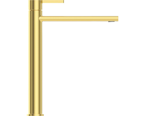 Hoher Waschtischmischer aus Metall