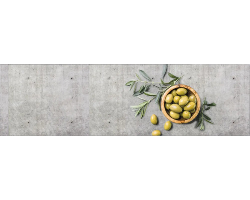Küchenrückwand mySpotti Profix Olive & Concrete 210 x 60 cm PX-21060-1506-HB Küchenrückwand mySpotti Profix Olive & Concrete 210 x 60 cm PX-21060-1506-HB