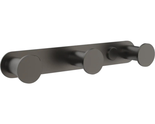 Dreifach-Garderobenhaken zur Wandmontage