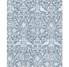 Tapete mit Vogel- und Blumenmuster
