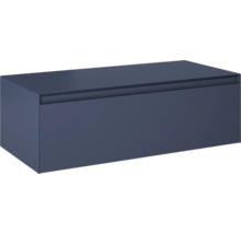 Jungborn Unterschrank DECEM BxHxT 1000 x 319 mm x 458 mm Frontfarbe navy blau matt