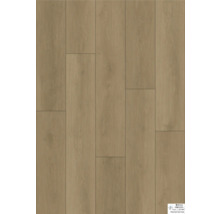 Verlegtes Vinyl-Designboden im Holzoptik