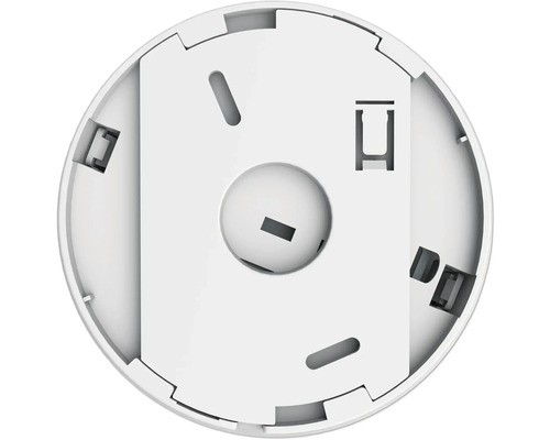 Befestigung eines Rauchmelders für die Deckenmontage