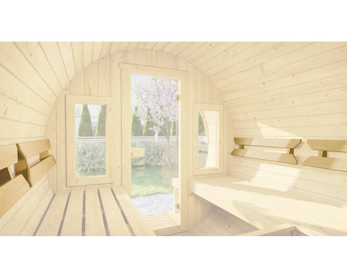 Sauna-Rückenlehne Aus Holz – 2-tlg. Set, Bequeme Entspannung Für Deine Heimsauna