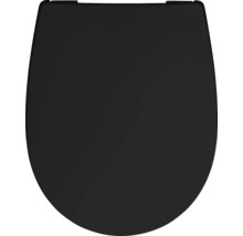 REIKA WC-Sitz Mino schwarz matt Scharniere Edelstahl schwarz mit Absenkautomatik und Quick&Clean-thumb-0