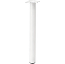 Tarrox Tischbein rund Ø 30 x 500 mm, weiß