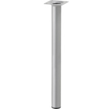 Tarrox Tischbein rund Ø 30 x 400 mm, silber