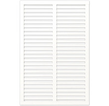 Fensterladen aus Holz mit horizontalen Lamellen zur Lichtregulierung