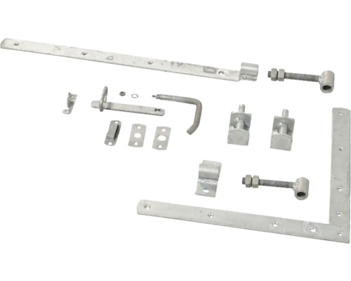 Torband Set mit Kloben und Überwurf für Holztore