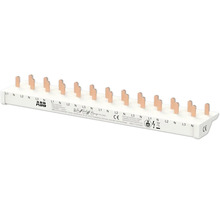Potentialverteiler mit Kupferstiften und ABB Logo