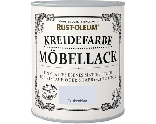 Rust-Oleum® Kreidefarbe Möbellack Taubenblau 750 ml Rust-Oleum Kreidefarbe Möbellack in einer Dose