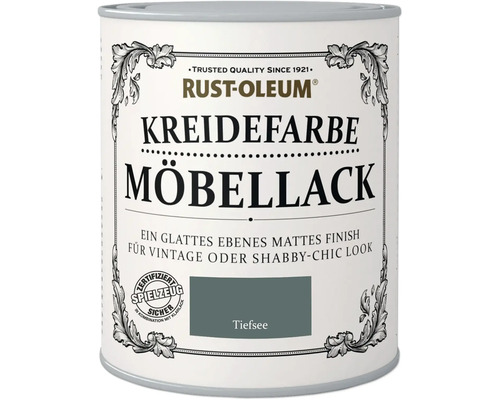 Rust-Oleum® Kreidefarbe Möbellack Tiefsee 750 ml