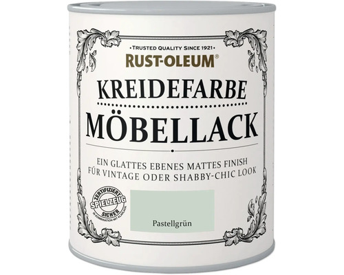 Rust-Oleum® Kreidefarbe Möbellack Pastellgrün 750 ml Rust-Oleum Kreidefarbe Möbellack Dose