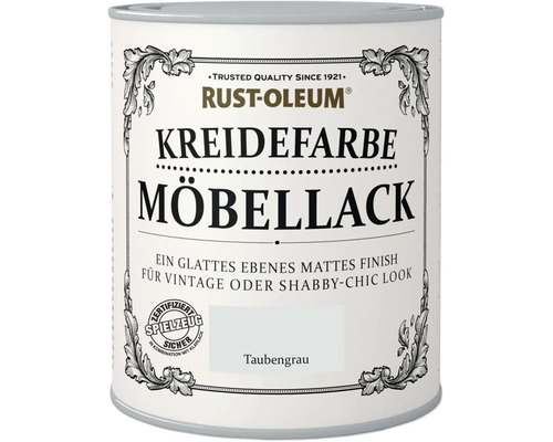 Rust-Oleum® Kreidefarbe Möbellack Taubengrau 750 ml