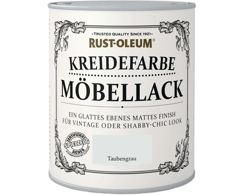 Rust-Oleum® Kreidefarbe Möbellack Taubengrau 750 ml Rust-Oleum Kreidefarbe Möbellack in Taubengrau Dose