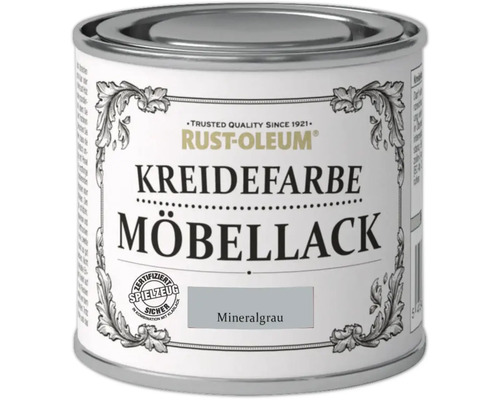 Rust-Oleum® Kreidefarbe Möbellack Mineralgrau 125 ml Rust-Oleum Möbellack Kreidefarbe in Mineralgrau Dose