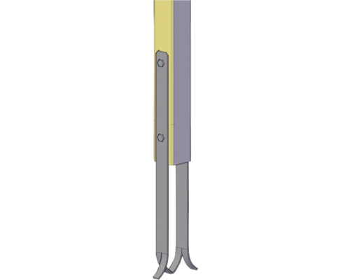 Illustration eines Metallschalungsankers