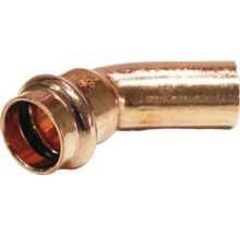 Pressfittingbogen aus Kupfer