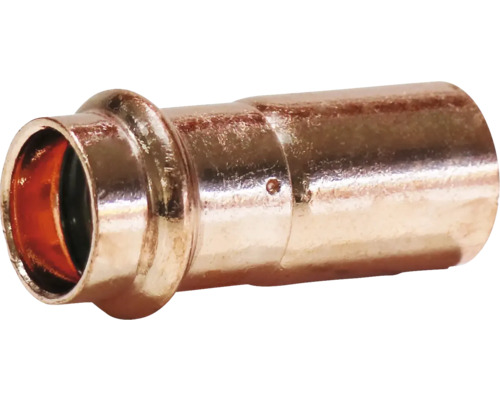 Pressfitting Reduzierstück I/A Kupfer Presskontur V + M 28 x 22 mm DVGW für Kupferrohr Kupferrohrverbinder zum Pressen