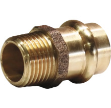 Pressfitting mit Außengewinde aus Metall