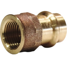 Messing Pressfitting mit Innengewinde