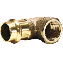 Pressfitting Winkel mit Innengewinde aus Metall