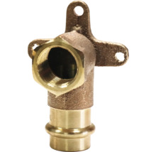 Pressfitting Winkel mit Befestigung