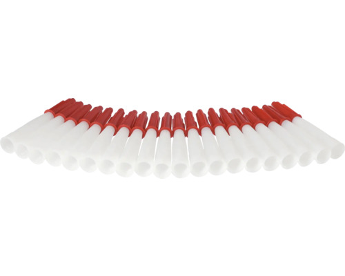 Mehrere Dosieraufsätze aus Kunststoff für Kartuschen