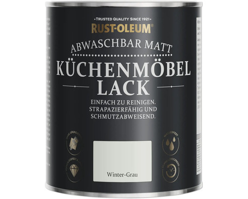 Rust-Oleum® Küchenmöbellack Winter-Grau 750 ml