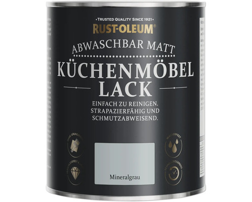 Rust-Oleum® Küchenmöbellack Mineralgrau 750 ml