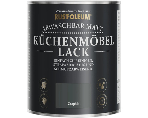 Rust-Oleum® Küchenmöbellack Graphit 750 ml