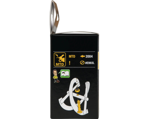 MTD Logo auf Produktverpackung