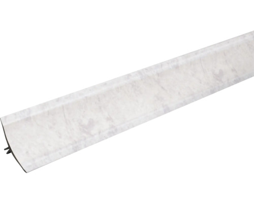 Wandabschlussleiste Marmor weissgrau F092 Länge: 3000 mm